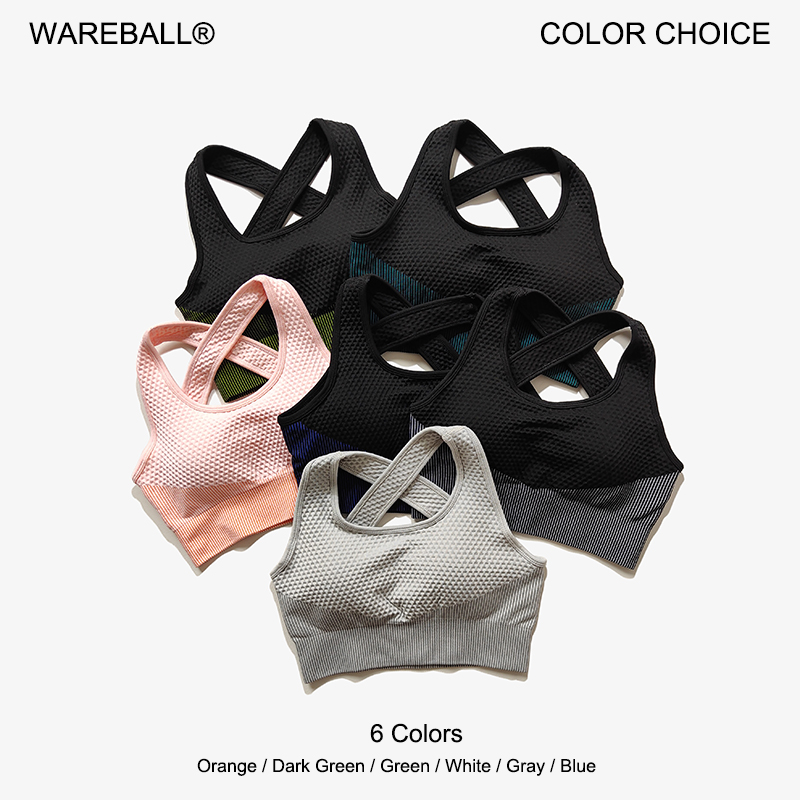 Crossfit Yoga - WAREBALL 6 Colors Yoga Sport Bra