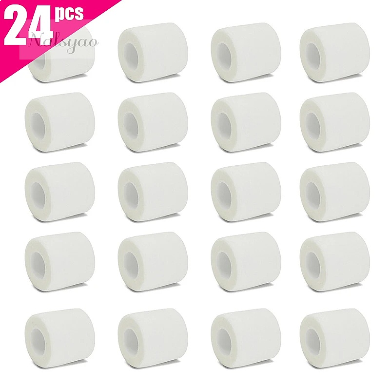 Wrist Wrap Support - 6pcs/12pcs/24pcs 5cm*4.5m White Gauze Sports Bandage