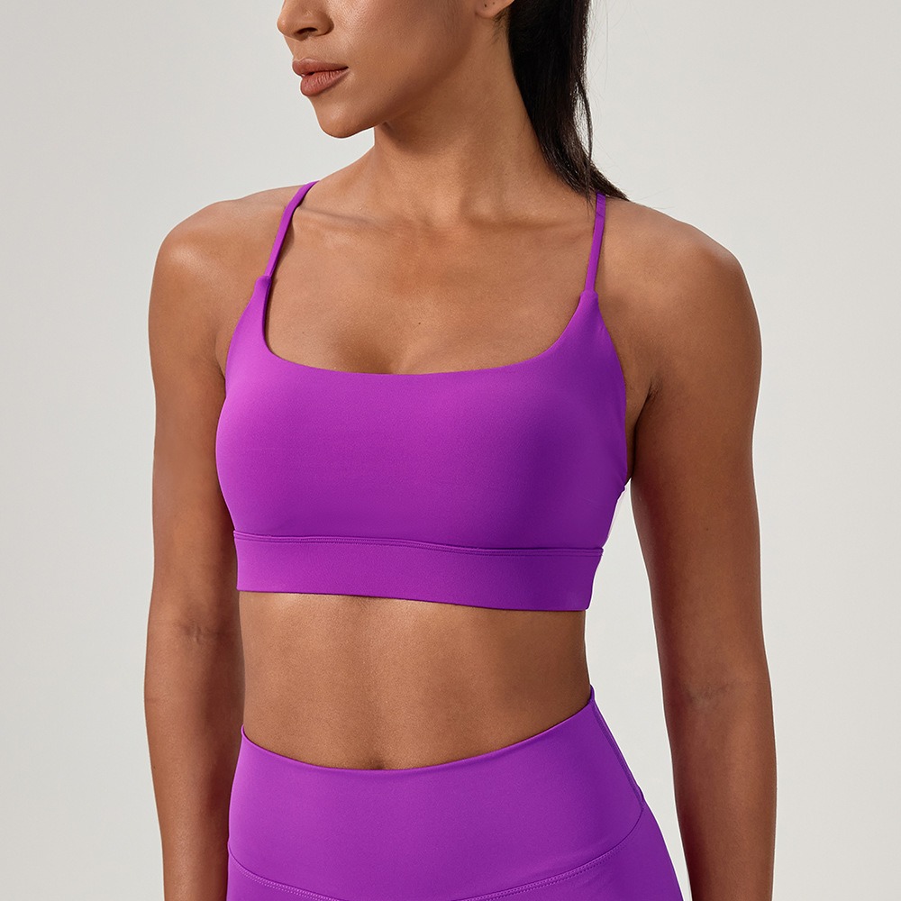 Crossfit Yoga - Women's Sexy Yoga Bra Cross Strap