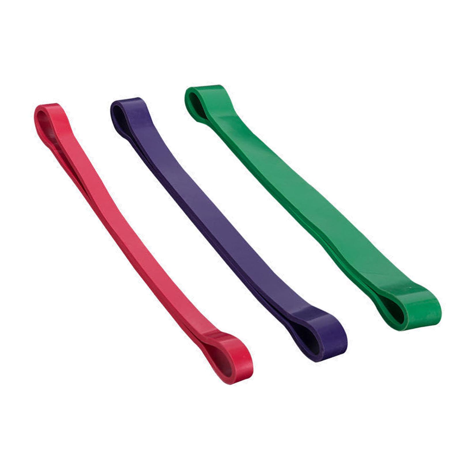 Pull Up Assist Band - 3x Elastic Resistance Bands Non Slip