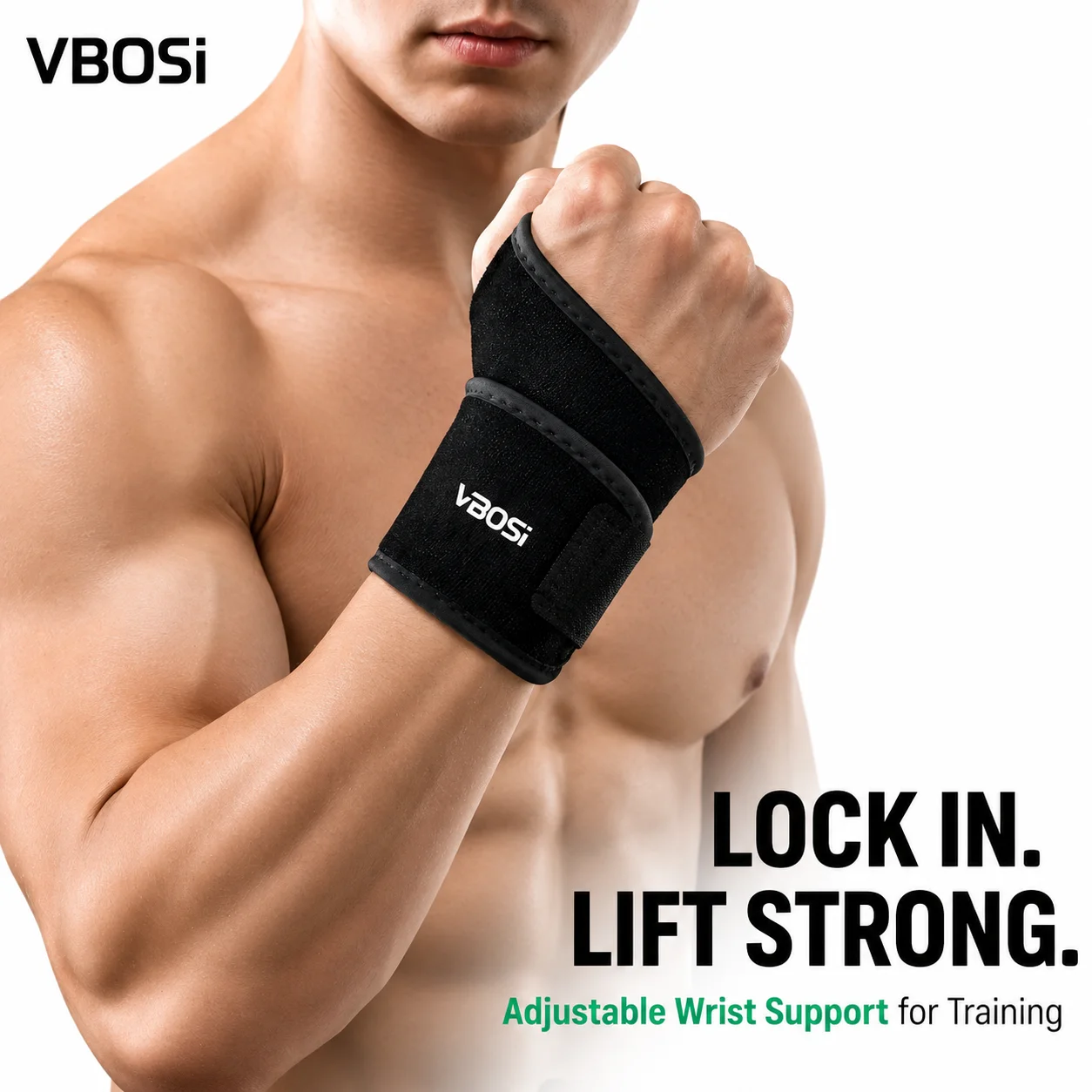 Wrist Wrap Support - VBSOi Adjustable Wrist Support Brace with