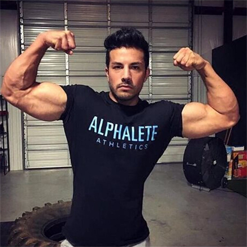 New Cotton Casual Print T-shir - огляд і ціна Crossfit Male