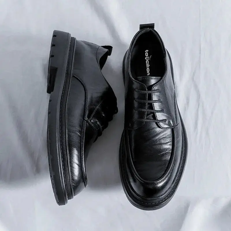 Lace Up Round Toe Men's Leathe - огляд і ціна Crossfit Male