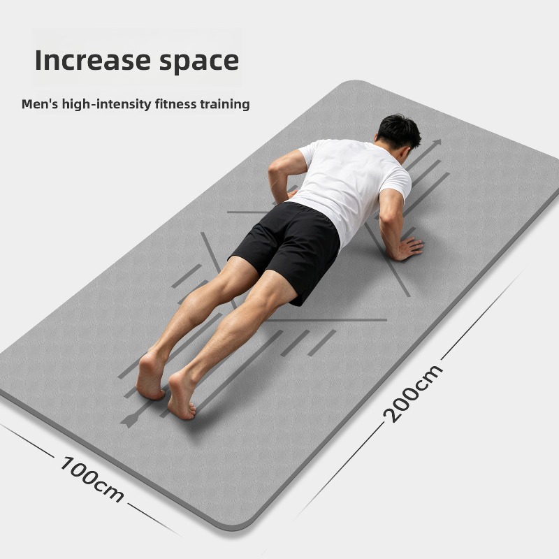 Large Size Yoga Mat Mens Fitne - огляд і ціна Ab Mat Crunch