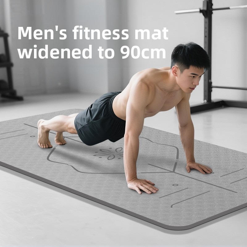 Large Size Yoga Mat Mens Fitne - огляд і ціна Ab Mat Crunch