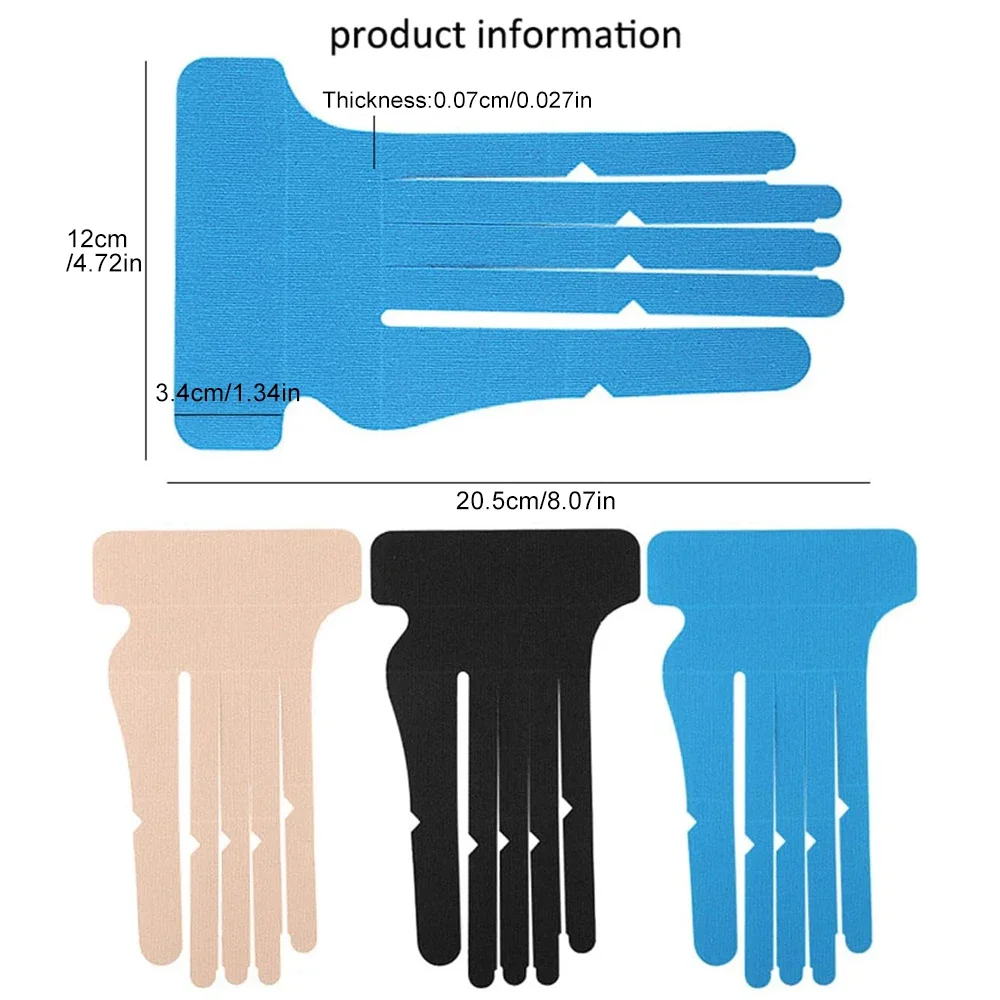 5PCS Precut Kinesiology Tape f - огляд і ціна Finger Tape Athletic
