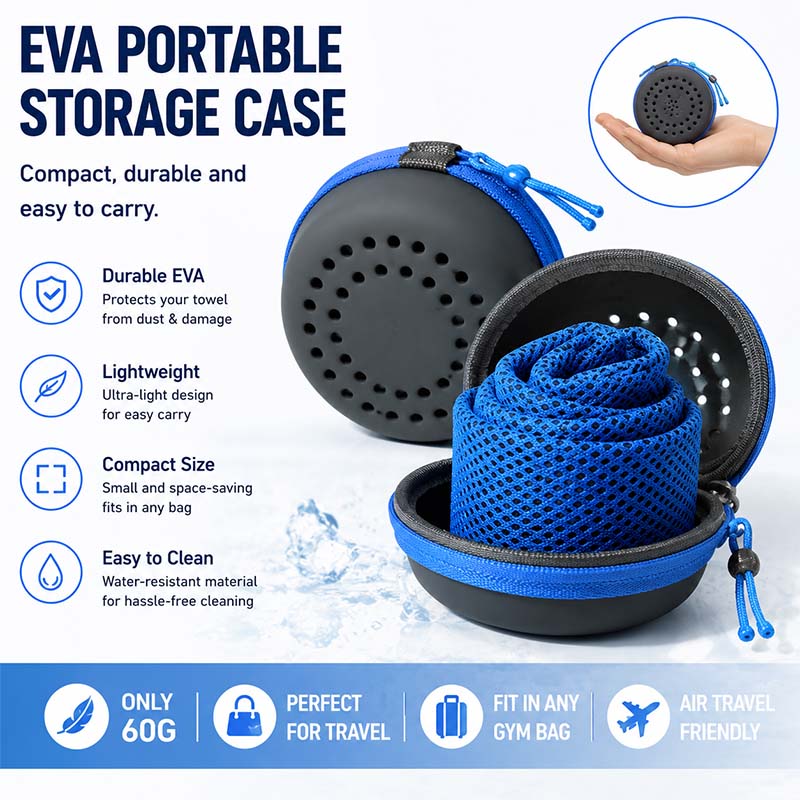Instant Cooling Towel with EVA - огляд і ціна Crossfit Yoga