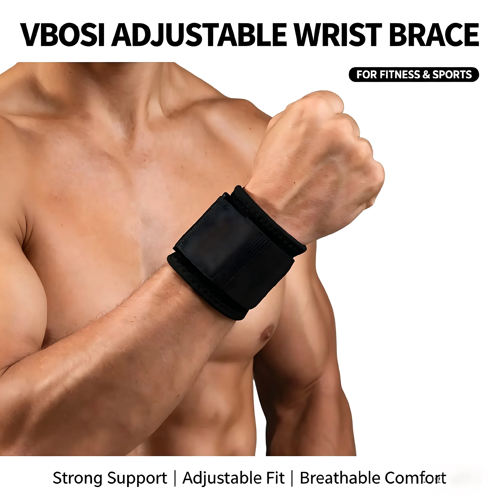 Professional Breathable Wrist  - огляд і ціна Wrist Wrap Support