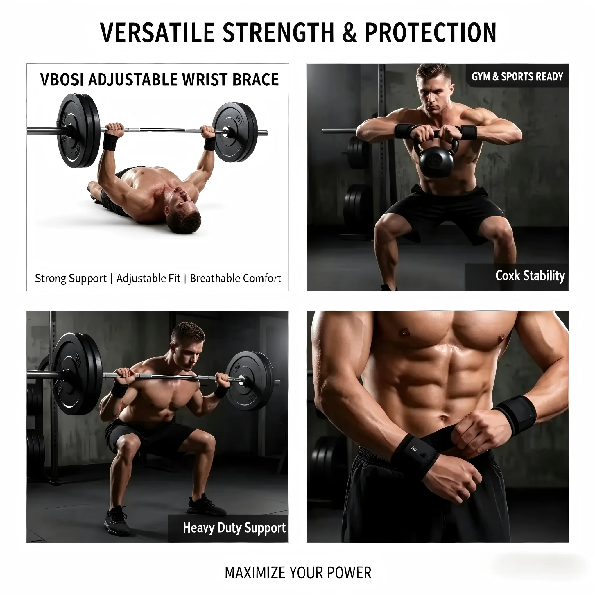 Professional Breathable Wrist  - огляд і ціна Wrist Wrap Support