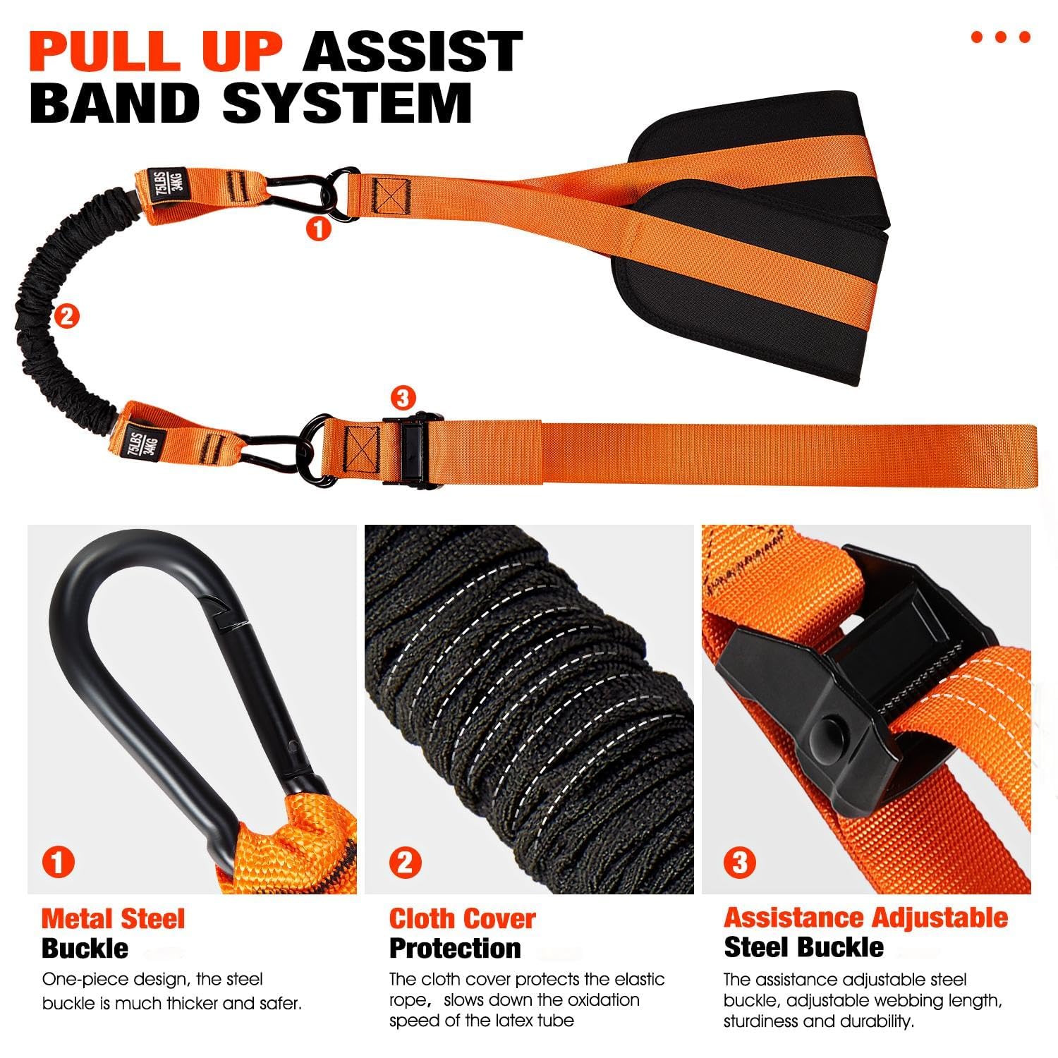 Pull Up Assistance Bands, Heav - огляд і ціна Pull Up Assist Band